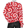 Lollipop Pattern Print Women's Sweatshirt-grizzshop