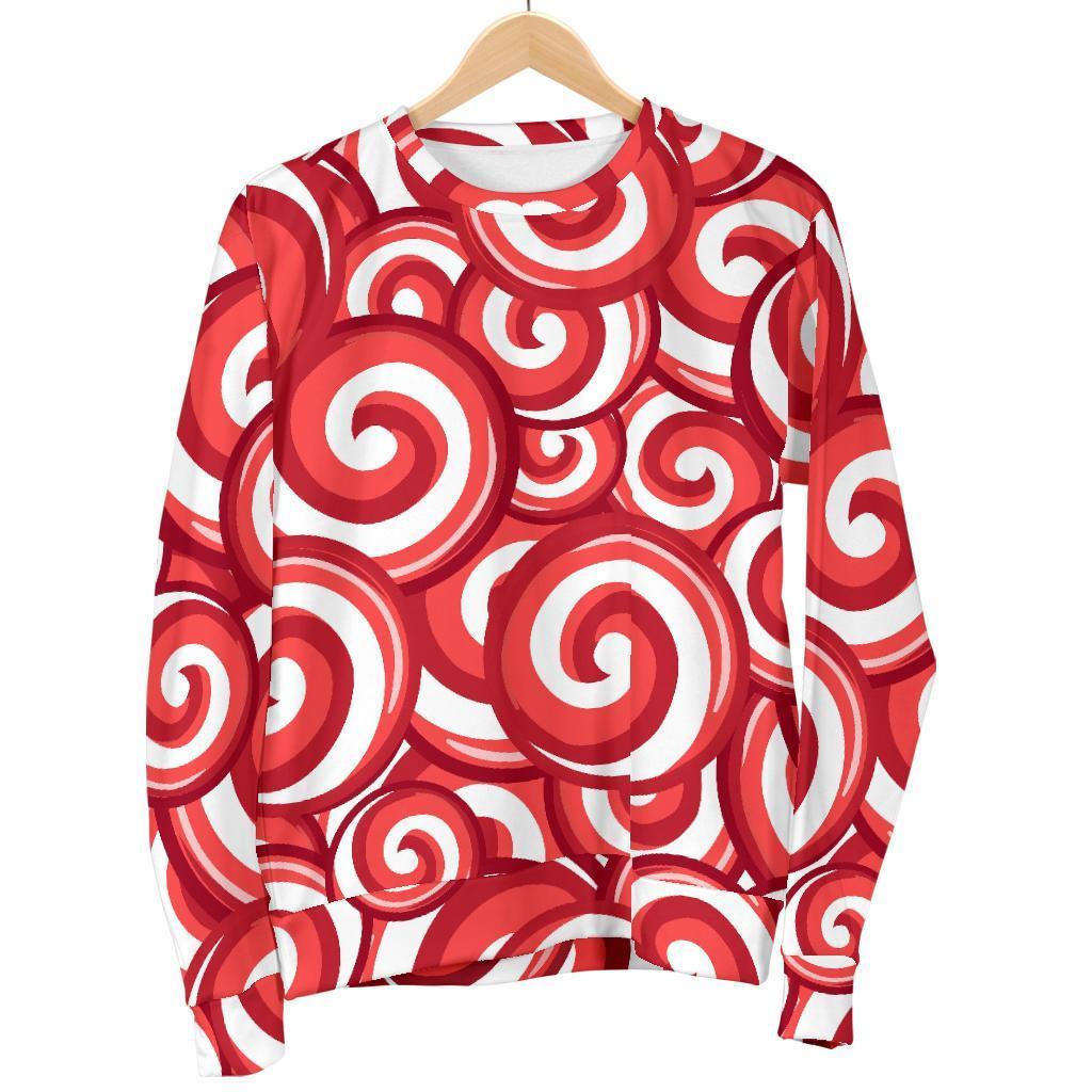 Lollipop Pattern Print Women's Sweatshirt-grizzshop