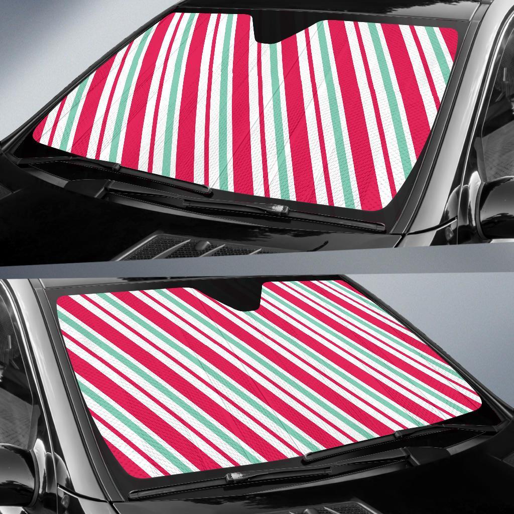 Lollipop Print Pattern Car Sun Shade-grizzshop
