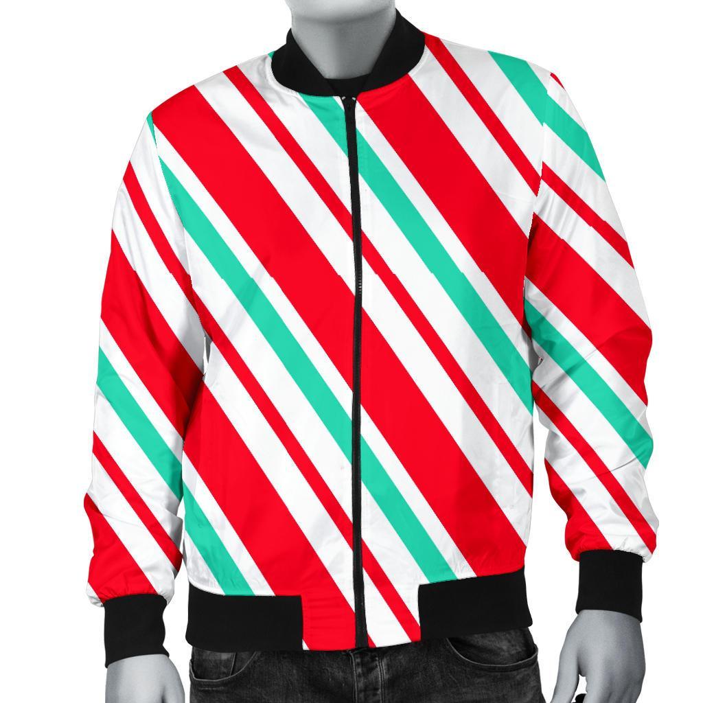 Lollipop Print Pattern Men's Bomber Jacket-grizzshop