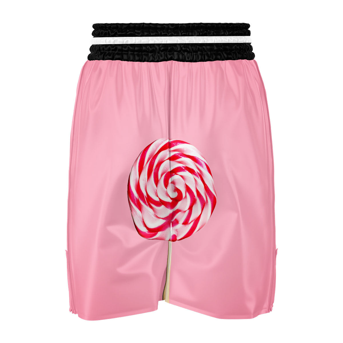 Lollipop Retro Print Boxing Shorts-grizzshop