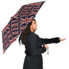 London British Flag Pattern Print Automatic Foldable Umbrella-grizzshop