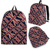 London British Flag Pattern Print Backpack-grizzshop