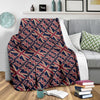 London British Flag Pattern Print Blanket-grizzshop