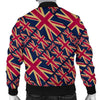 London British Flag Pattern Print Men's Bomber Jacket-grizzshop