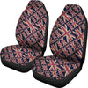 London British Flag Pattern Print Universal Fit Car Seat Covers-grizzshop