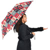 London Lover Pattern Print Automatic Foldable Umbrella-grizzshop