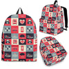 London Lover Pattern Print Backpack-grizzshop