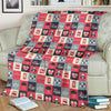 London Lover Pattern Print Blanket-grizzshop