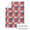 London Lover Pattern Print Blanket-grizzshop