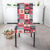 London Lover Pattern Print Chair Cover-grizzshop