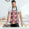 London Lover Pattern Print Men's Apron-grizzshop