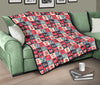 London Lover Pattern Print Quilt-grizzshop