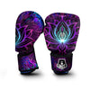 Lotus Boho Spiritual Print Boxing Gloves-grizzshop