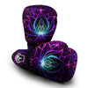 Lotus Boho Spiritual Print Boxing Gloves-grizzshop