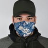 Lotus Print Pattern Face Mask-grizzshop