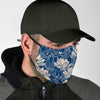 Lotus Print Pattern Face Mask-grizzshop