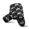 Load image into Gallery viewer, Lotus White And Black Print Pattern Boxing Gloves-grizzshop