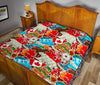 Love Canada Pattern Print Quilt-grizzshop