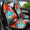 Love Canada Pattern Print Universal Fit Car Seat Covers-grizzshop