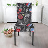 Love New York Print Pattern Chair Cover-grizzshop