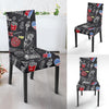 Love New York Print Pattern Chair Cover-grizzshop