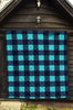 Lumberjack Blue Pattern Print Quilt-grizzshop