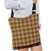 Lumberjack Yellow Pattern Print Crossbody bags-grizzshop