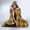 Load image into Gallery viewer, Lumberjack Yellow Pattern Print Hooded Blanket-grizzshop