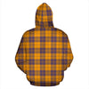 Lumberjack Yellow Pattern Print Men Women Pullover Hoodie-grizzshop