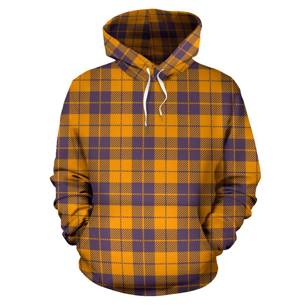 Lumberjack Yellow Pattern Print Men Women Pullover Hoodie-grizzshop