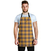 Lumberjack Yellow Pattern Print Men's Apron-grizzshop