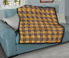 Lumberjack Yellow Pattern Print Quilt-grizzshop