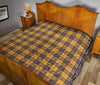 Lumberjack Yellow Pattern Print Quilt-grizzshop