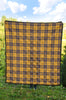 Lumberjack Yellow Pattern Print Quilt-grizzshop