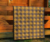 Lumberjack Yellow Pattern Print Quilt-grizzshop