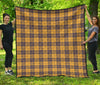 Lumberjack Yellow Pattern Print Quilt-grizzshop