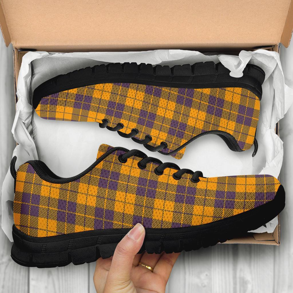 Lumberjack Yellow Pattern Print Sneaker Shoes For Men Women-grizzshop