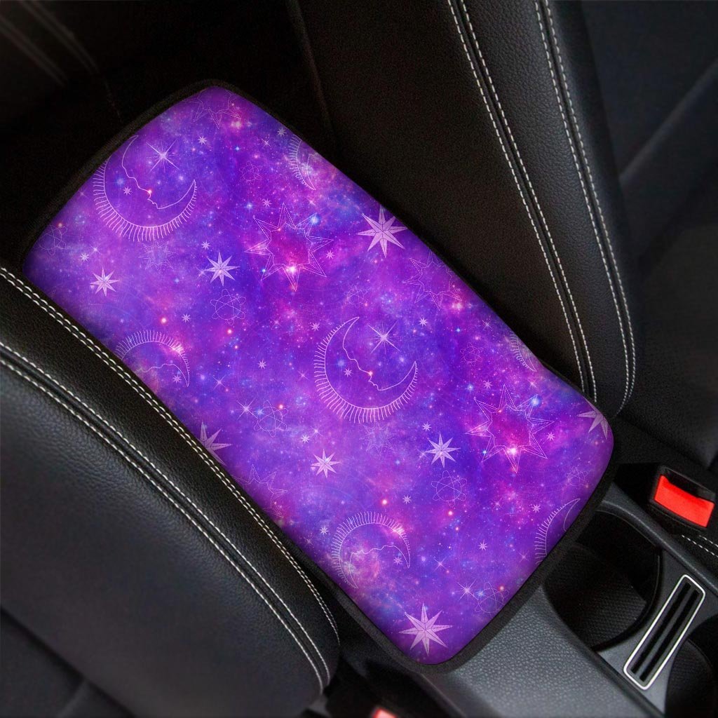 Luna Galaxy Space Car Console Cover-grizzshop