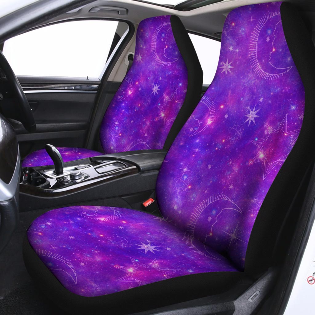 Luna Galaxy Space Car Seat Covers-grizzshop