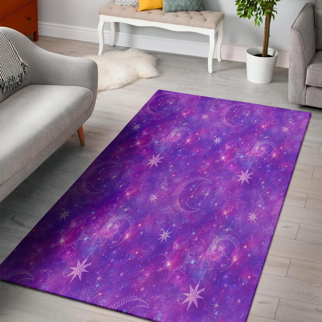 Luna Galaxy Space Floor Mat-grizzshop