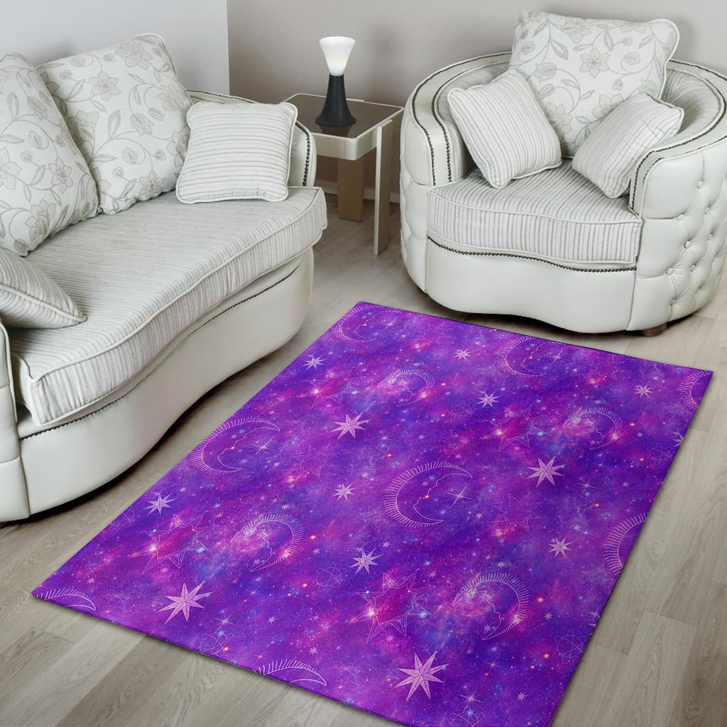 Luna Galaxy Space Floor Mat-grizzshop