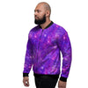 Luna Galaxy Space Men's Bomber Jacket-grizzshop