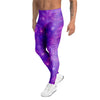 Luna Galaxy Space Men's Leggings-grizzshop