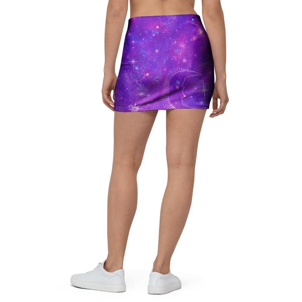 Luna Galaxy Space Mini Skirt-grizzshop