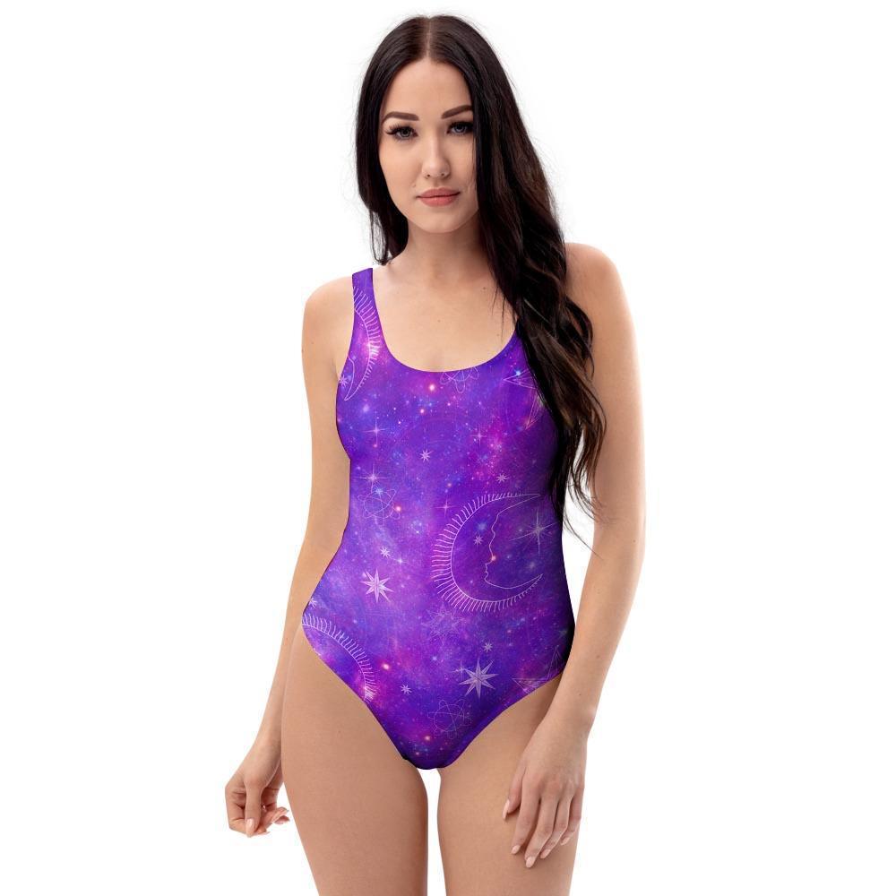 Luna Galaxy Space One Piece Swimsuite-grizzshop