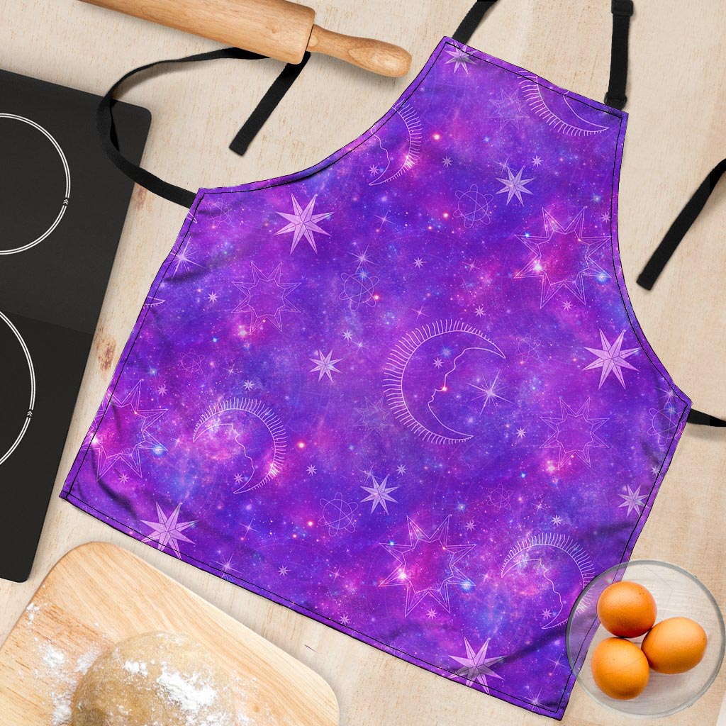 Luna Galaxy Space Women's Apron-grizzshop