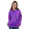 Luna Galaxy Space Women's Hoodie-grizzshop