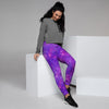 Luna Galaxy Space Women's Joggers-grizzshop