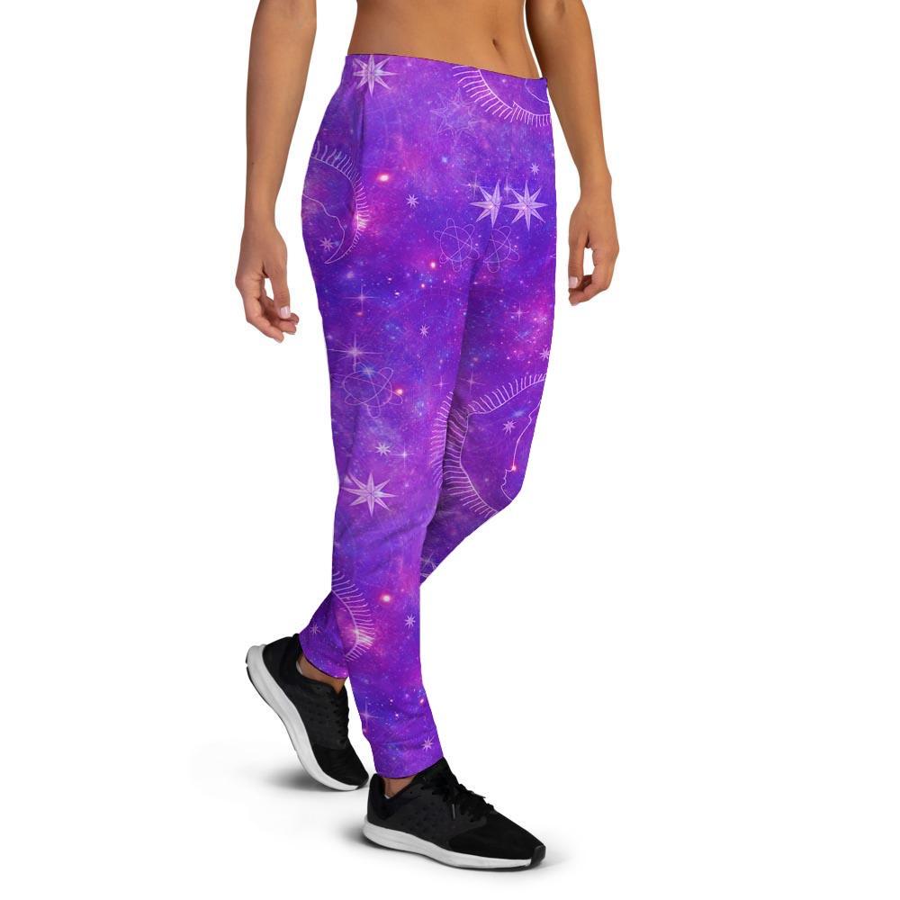 Luna Galaxy Space Women's Joggers-grizzshop